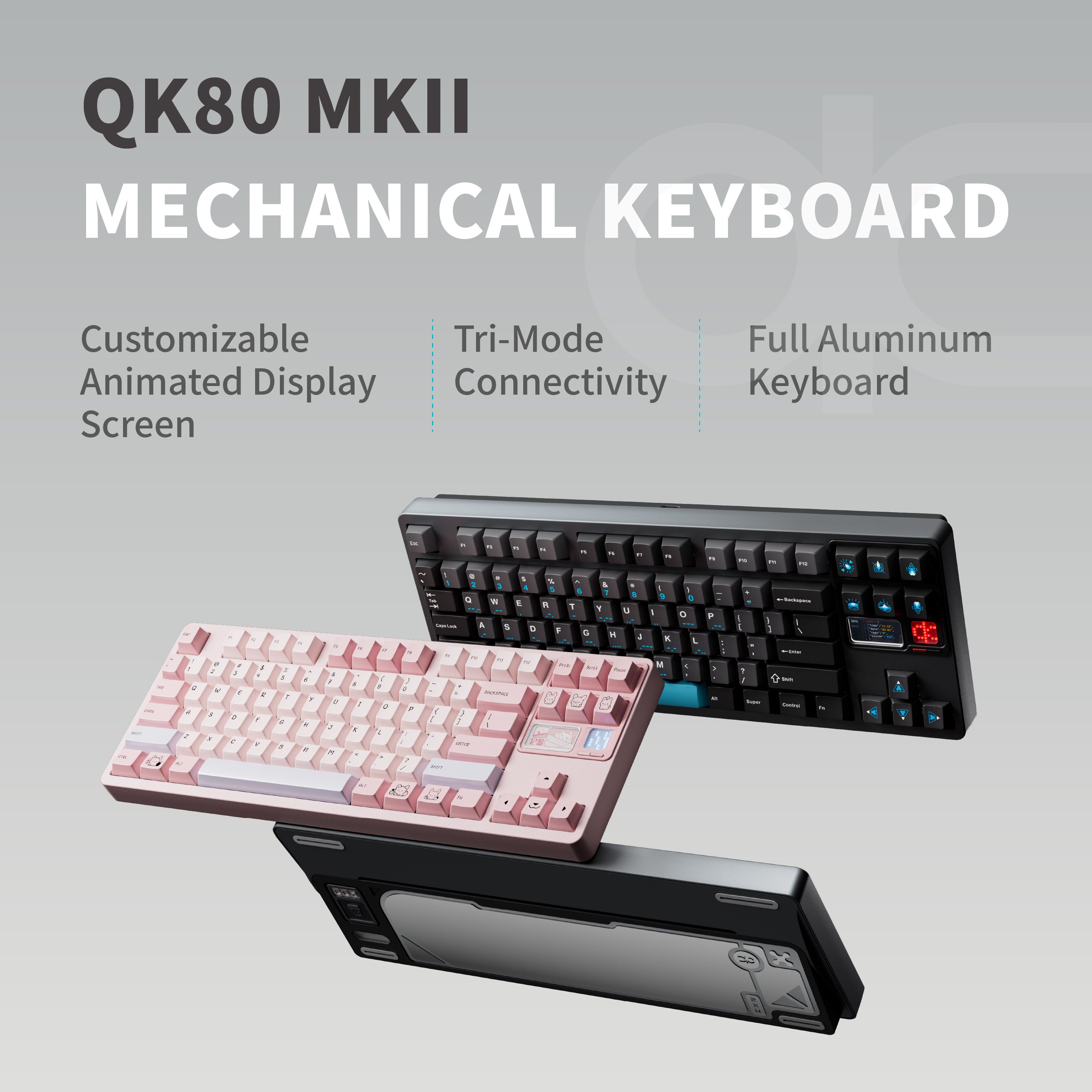 QK80 Mk2 Prebuilt Mechanical Keyboard