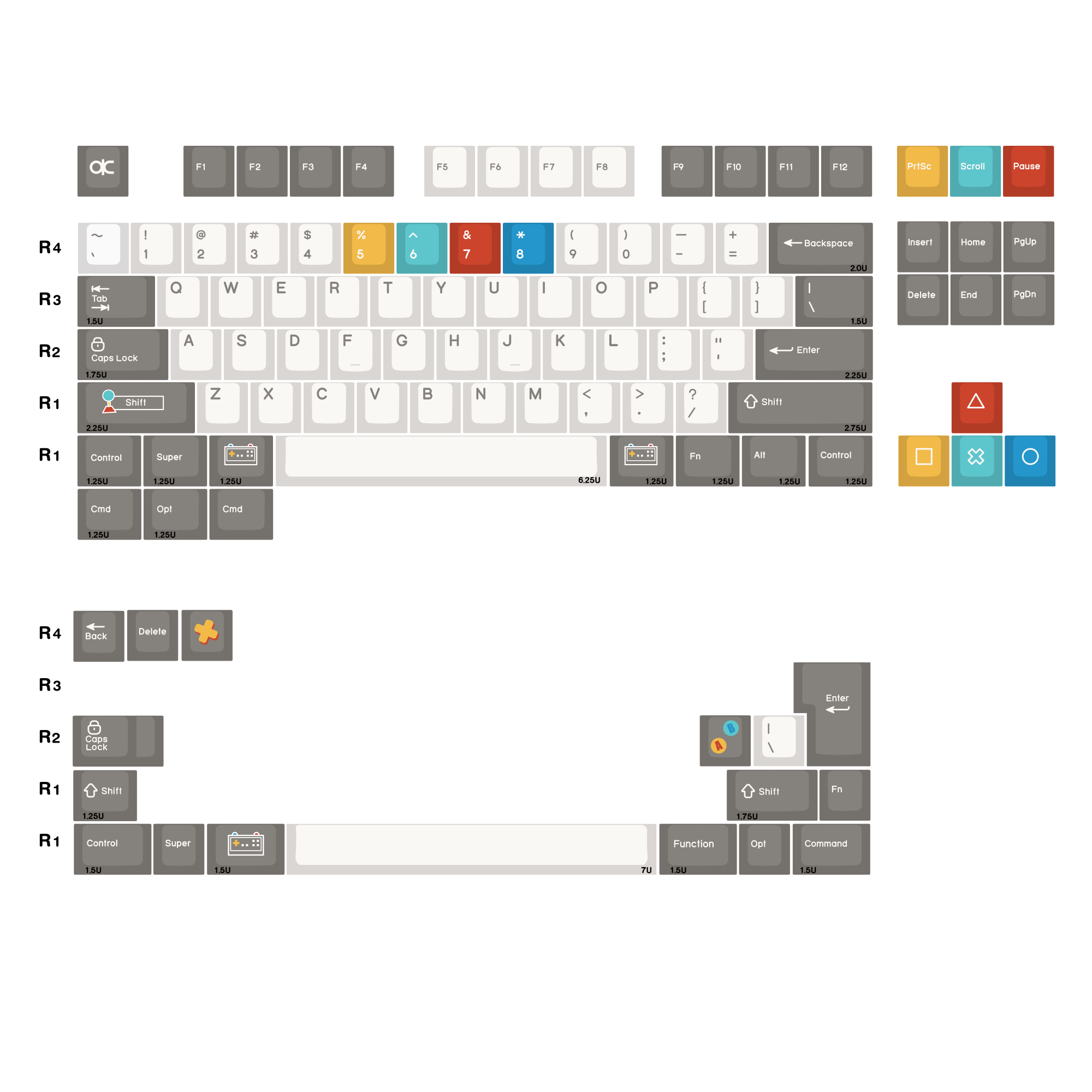 QK65 Mk3 Keycap - Purchase Alone